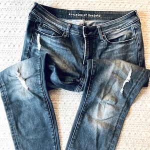 Articles of Society Skinny High Waisted Jeans